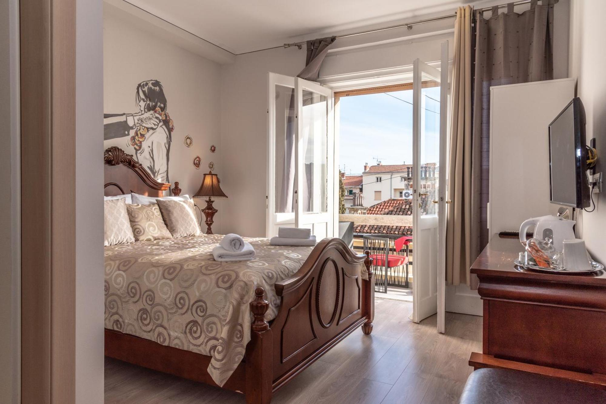 Deluxe Doppelzimmer mit Stadtblick