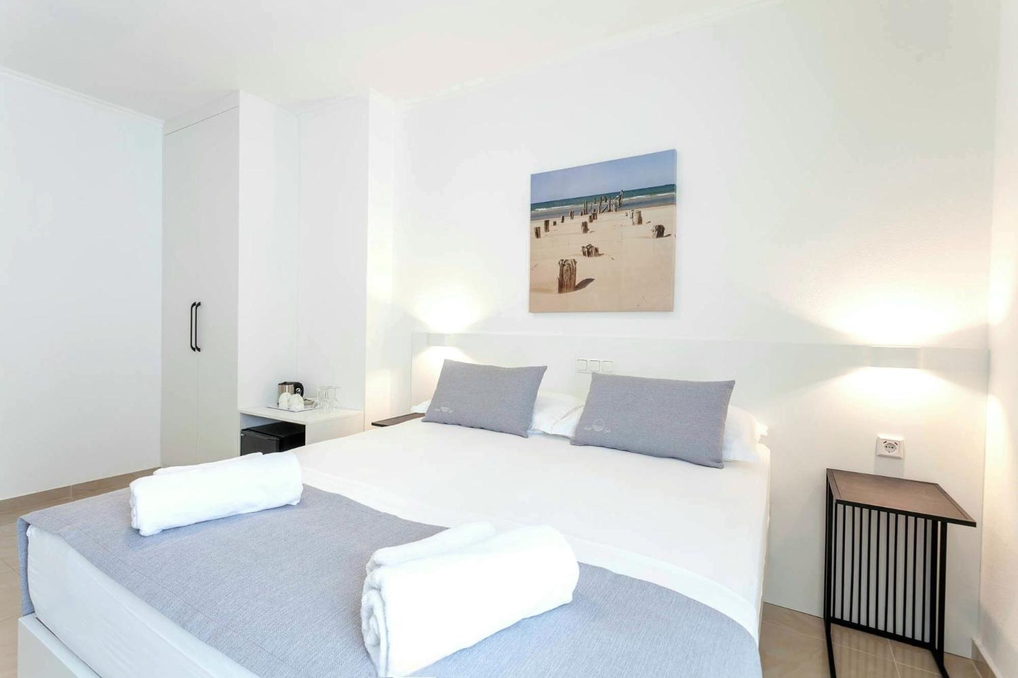 Vierbettzimmer mit Meerblick