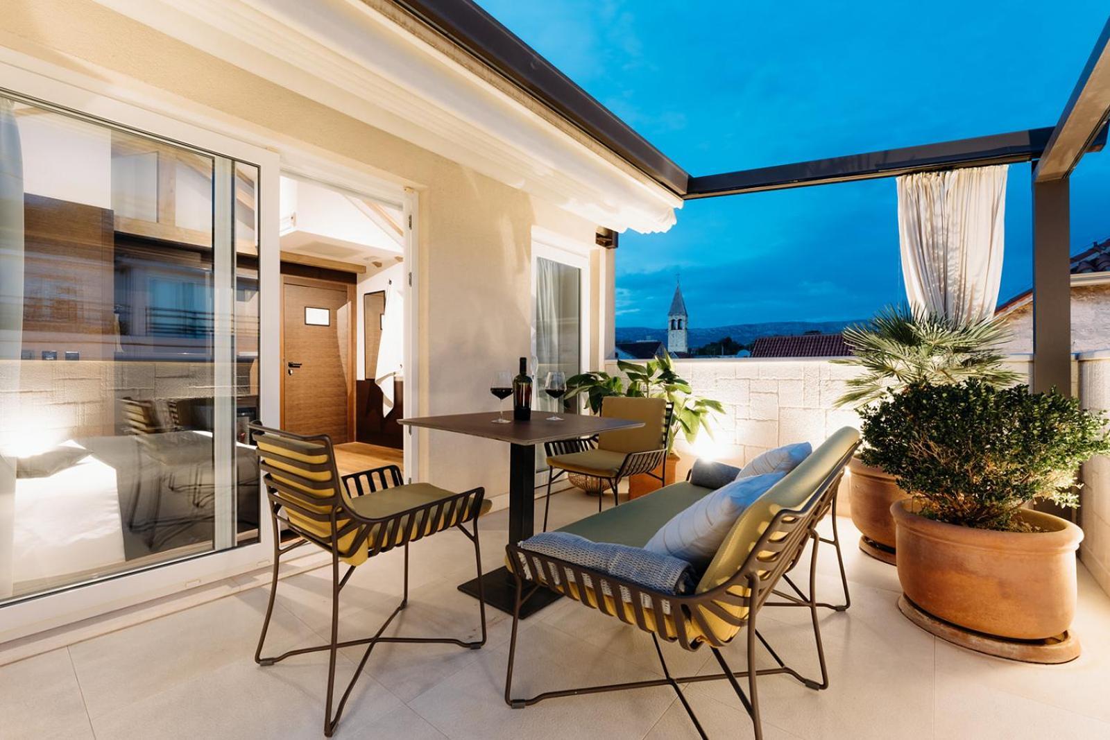 Habitación Doble con terraza y vistas al lugar de interés