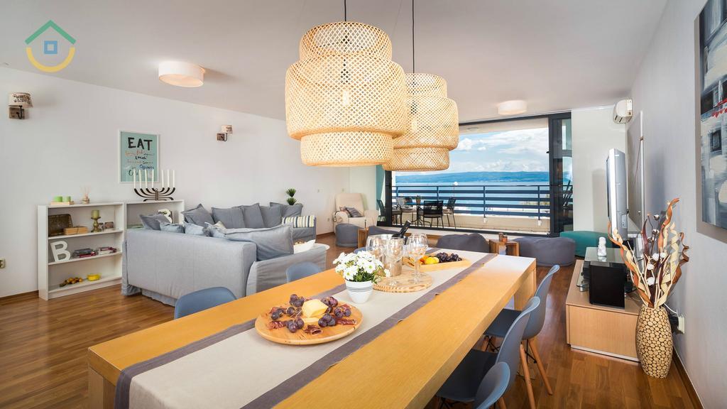Apartment mit Sauna und Meerblick