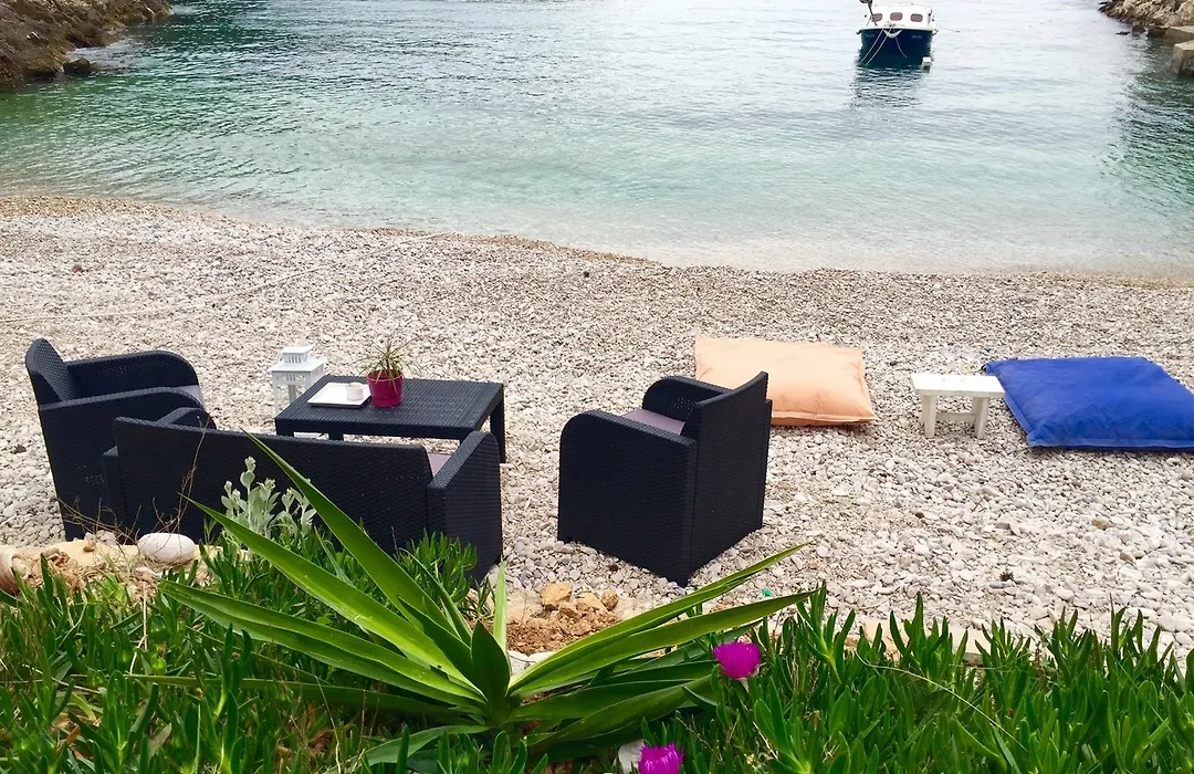 Sunny House On Gorgeous Tatinja Bay With A Private Beach A- Steps From-1
