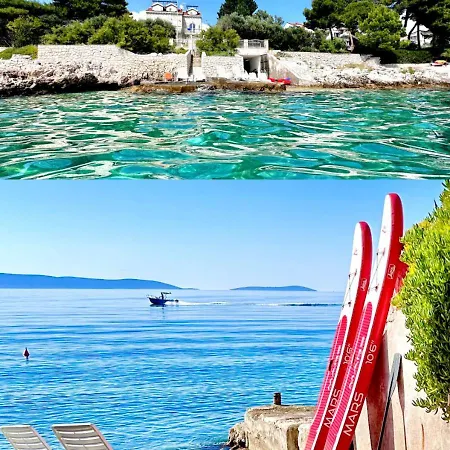 Luxury Seaside Villa With A Classic Mediterranean Olive Garden, A Fully Equipped Professional Kitchen, Pool, Sauna, Padle Boards And Canoe - Miolin Beach House-3