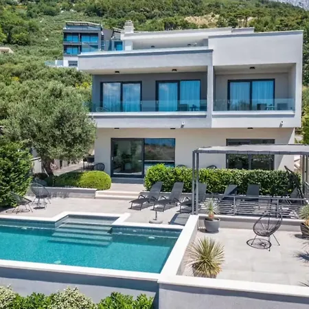 Villa Kuk With Heated Salt Water Pool - Makarska-3