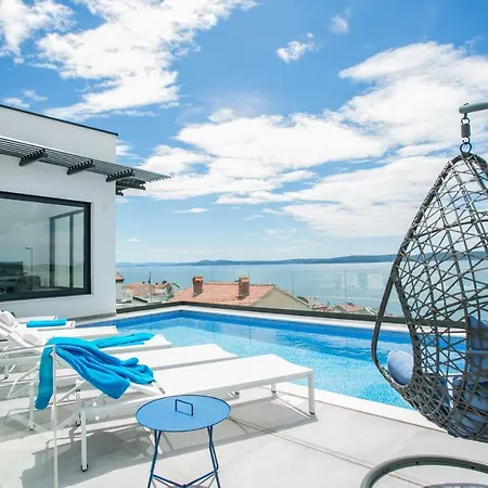 Holiday Home Olive Exclusive - 8 People, Heated Pool, Okrug Gornji, Sea View-2