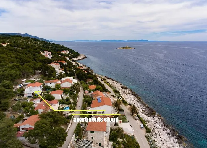 Pet friendly Apartments Cloud Hvar Town