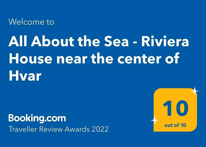 All About The Sea - Riviera House Near The Center Of Hvar Hvar Town