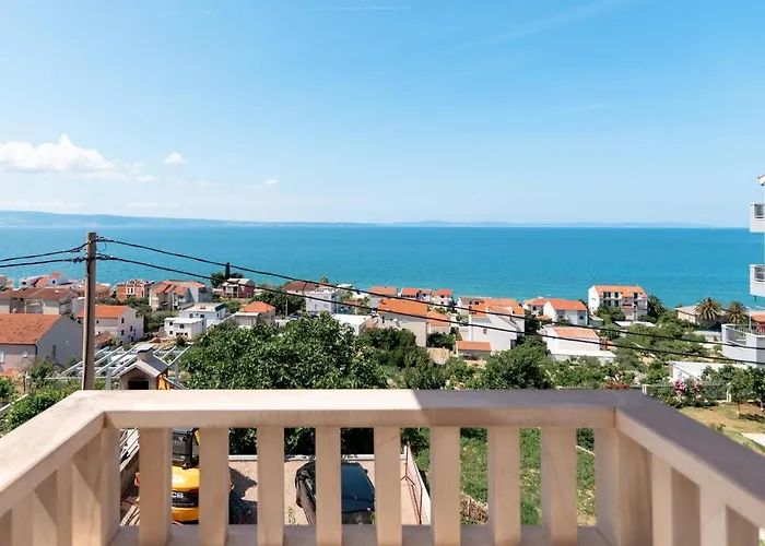 Penthouse And Rooms La Diva Adriatica Podstrana