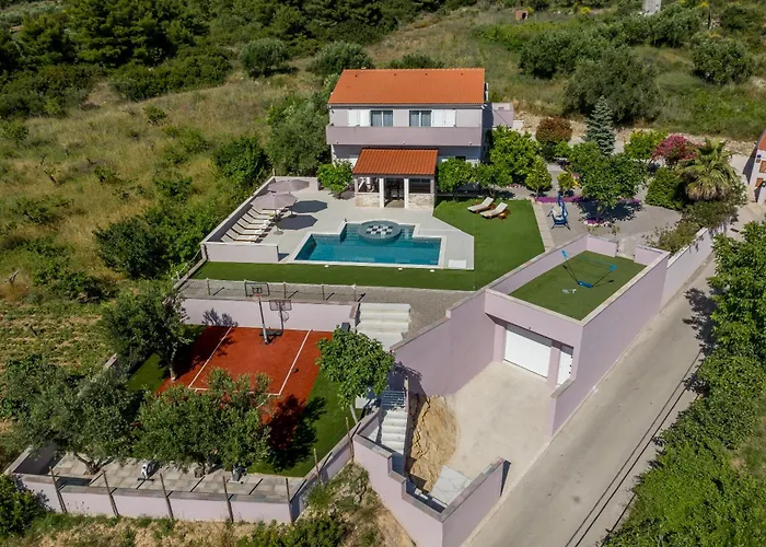 Seaview Villa Croadria Split Podstrana mit Pool