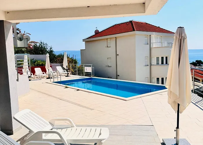 Haustierfreundliches Luxury Apartments Villa Lenka Podstrana